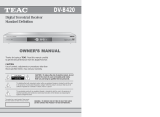 AWA DV-B420 User manual