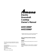 Amana AKED3060 User manual