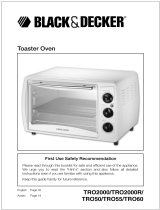 Black & Decker TRO2000R User manual