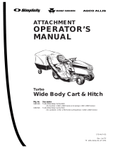 Simplicity Turbo Wide Body Cart & Hitch User manual