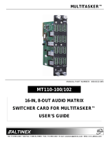 Altinex MT110-100/102 User manual
