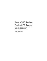Acer c500 Series User manual