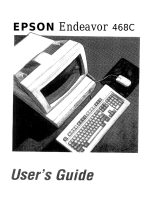 Epson 468C User manual