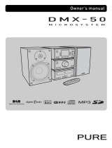 Pure Acoustics DMX-50 User manual