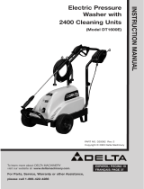 Delta DT1600E User manual