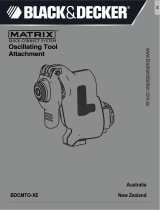 Black & Decker Matrix BDCMTO-XE User manual