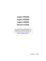 Acer Aspire M5640 User manual