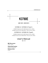 AMD K3780E-D2 User manual