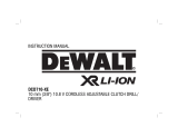 DeWalt DCD710 Owner's manual