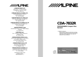 Alpine CDA-7832R User manual