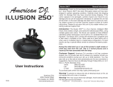ADJ Illusion 250 User manual