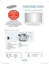 Samsung PN50A400C2D User manual