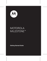 Motorola MILESTONE - User guide