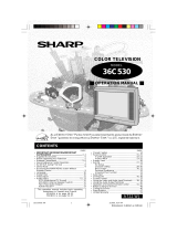 Sharp 36C530 User manual