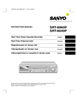 Sanyo SRT-8960P User manual