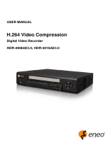 Eneo H.264 Video Compression User manual