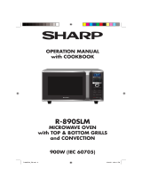 Sharp R-890SLM User manual