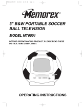 Memorex MT0501 User manual