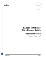 Qlogic SANbox 5000 Series User manual