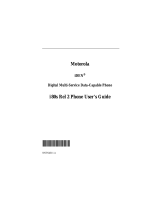 Motorola I80s User manual