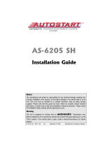 Autostart AS-6205 SH User manual