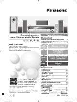 Panasonic HT40 - SC Home Theater System User manual
