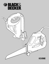 BLACK DECKER KS890E T1 User manual