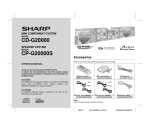 Sharp CD-G20000P User manual