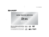 Sharp HT-X1 Owner's manual