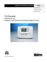 McQuay T170 Specification