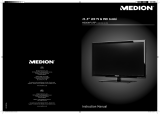 Medion LED Backlight LCD TV Combination DVB-T Receiver LIFE E12009 MD 21259 User manual