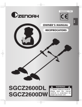 Zenoah SGCZ2600DL User manual