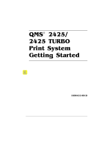 QMS 2425 TURBO User guide