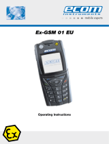 Ecom Ex-GSM 01 EU User manual