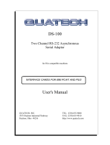 Quatech DS-1000 User manual