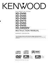 Kenwood XD-DV50 User manual