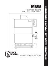 UTICA BOILERS MGB Series II/MGC Series User manual