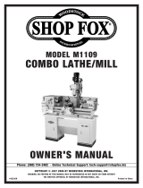 Woodstock SHOP FOX M1106 User manual