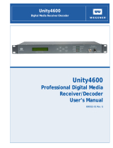 Wegener Communications UNITY4600 User manual