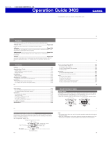 Casio E-9 User manual