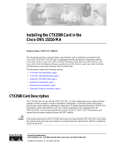 Cisco Systems CTX2500 User manual