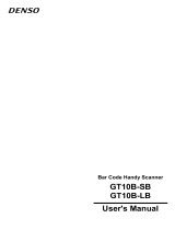 Denso GT10B-SB User manual