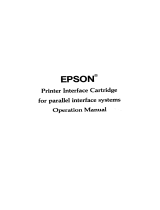 Epson LX-90 - Impact Printer User manual