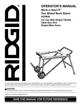 RIDGID TS2400 User manual