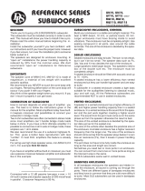 DLS Reference series Owner's manual