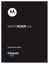 Motorola EQ5 - MOTOROKR™ User manual