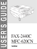 Brother FAX-2440C Owner's manual