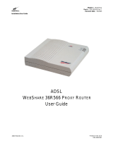 Westell Technologies Webshare 36R566 User manual