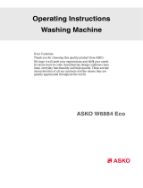 Asko W6884 Eco Owner's manual