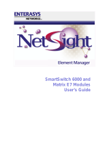 Enterasys NetSight Element Manager User manual